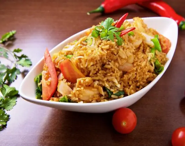 Thai Fried Rice With Shrimp